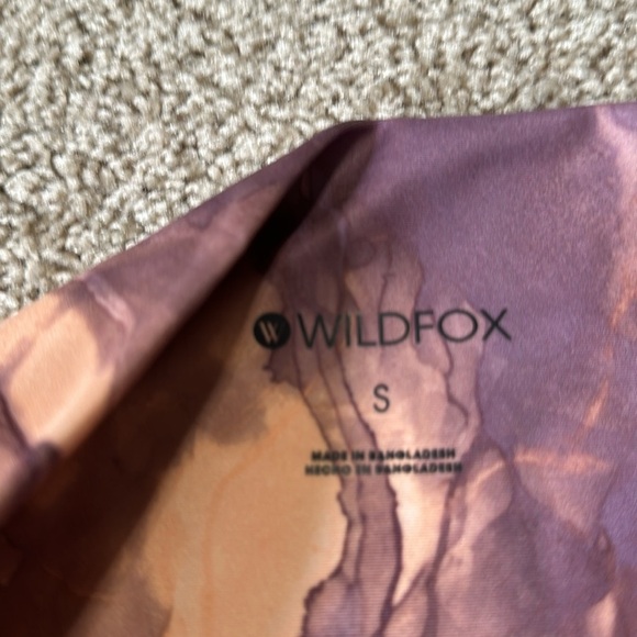 Women's - Wildfox Apricot Ink Wash 7/8 Ultra High Rise Leggings Small NWT - Picture 4 of 6